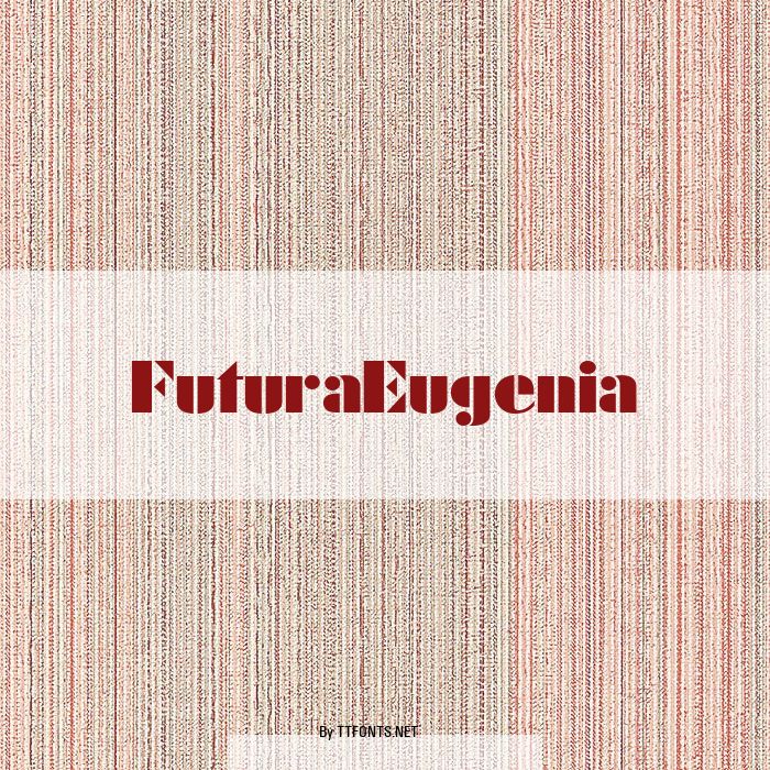 FuturaEugenia example