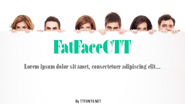 FatFaceCTT example