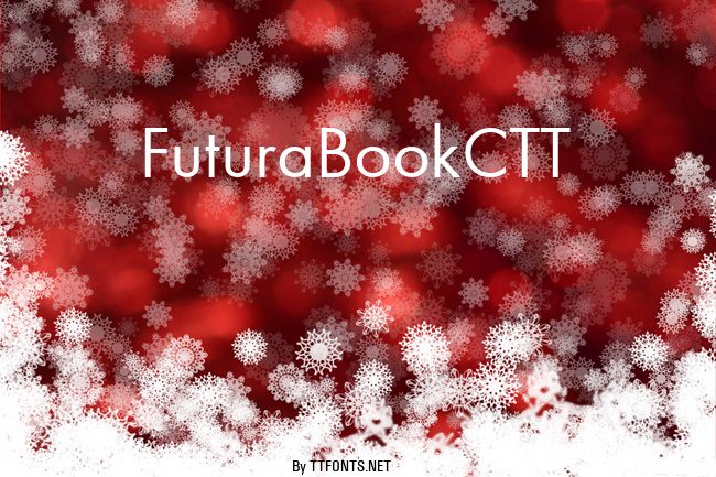 FuturaBookCTT example