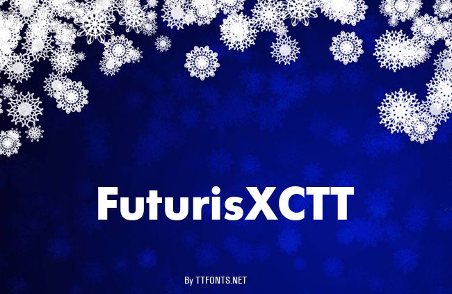 FuturisXCTT example