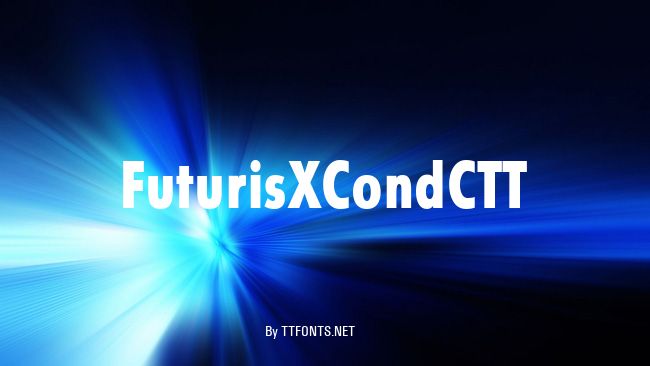 FuturisXCondCTT example