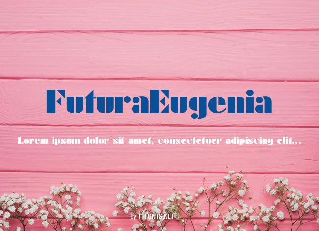 FuturaEugenia example