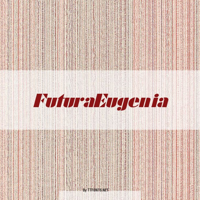 FuturaEugenia example