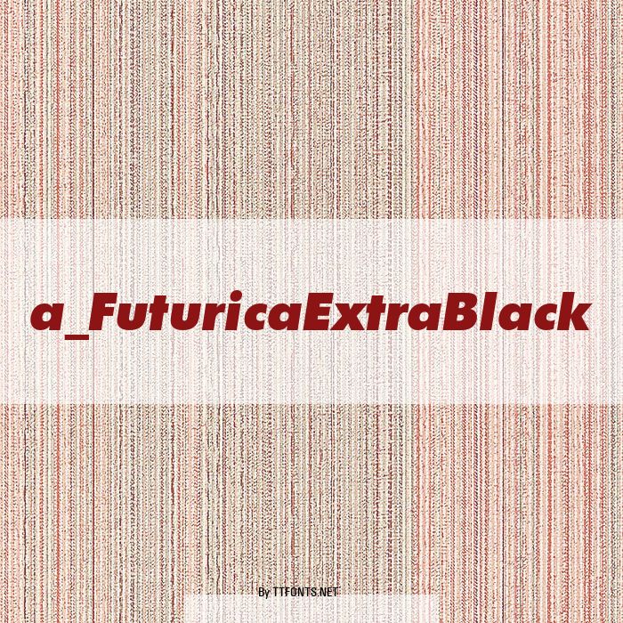 a_FuturicaExtraBlack example