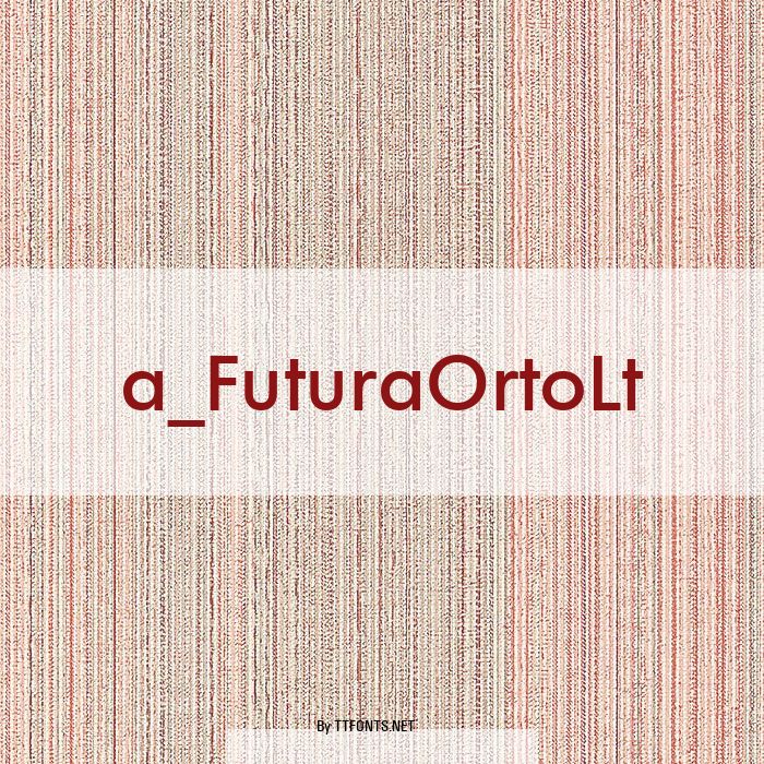 a_FuturaOrtoLt example