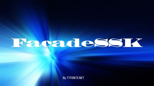 FacadeSSK example