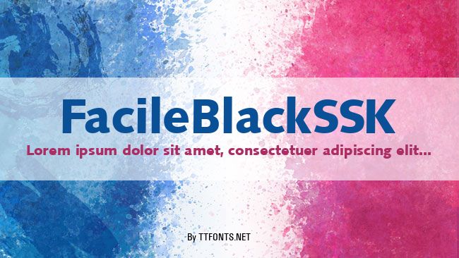 FacileBlackSSK example