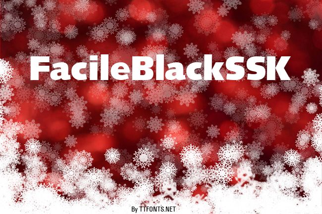 FacileBlackSSK example