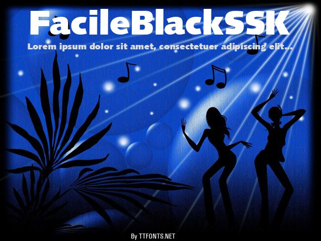 FacileBlackSSK example