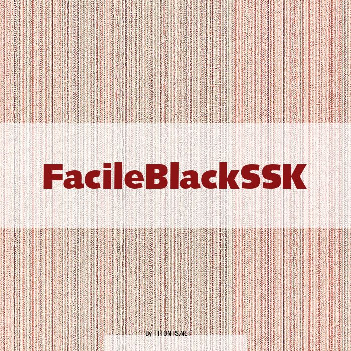 FacileBlackSSK example