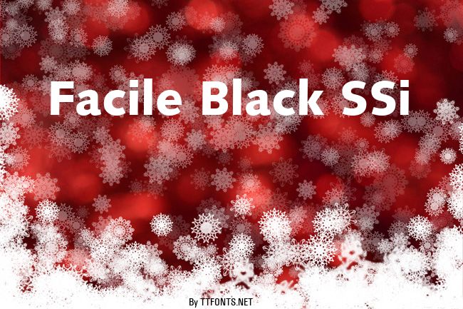 Facile Black SSi example