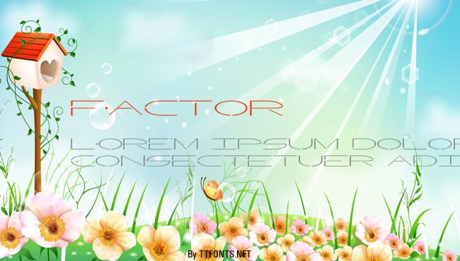 Factor example