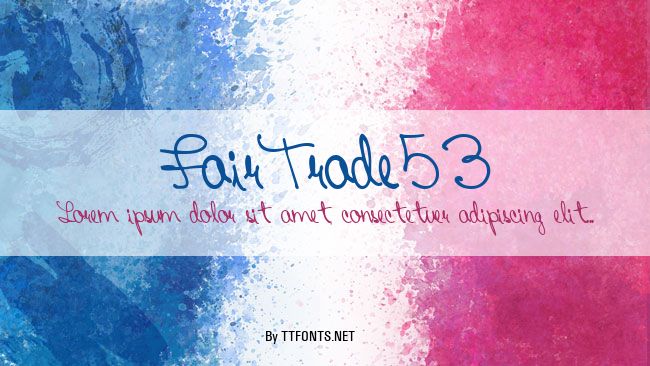 FairTrade53 example