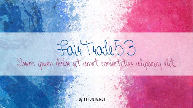 FairTrade53 example