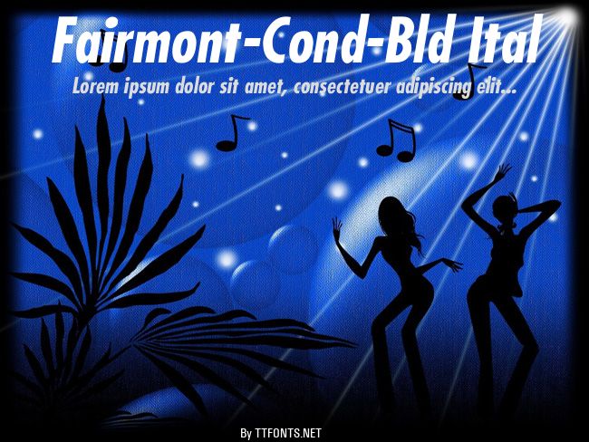 Fairmont-Cond-Bld Ital example