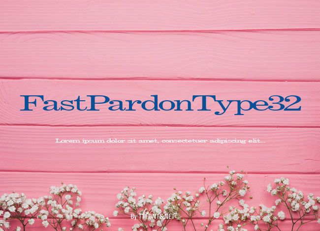 FastPardonType32 example