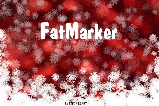 FatMarker example
