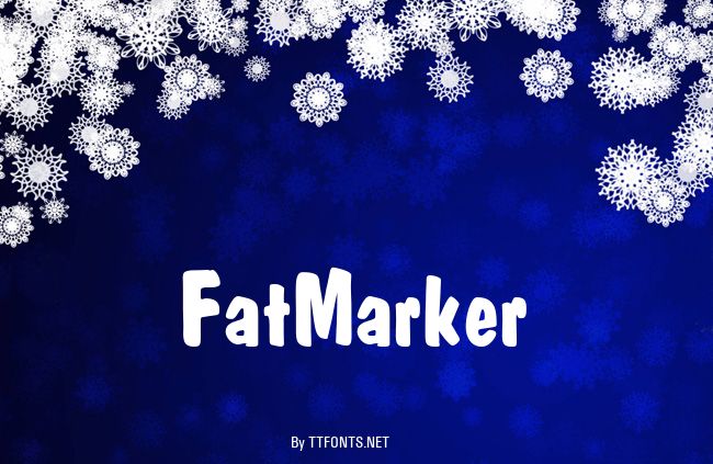 FatMarker example