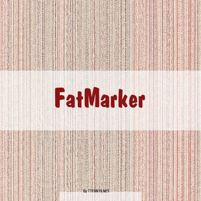 FatMarker example