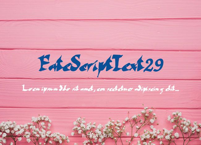 FateScriptText29 example