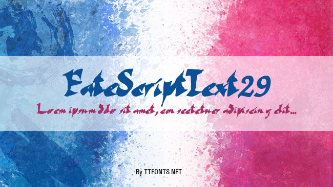 FateScriptText29 example