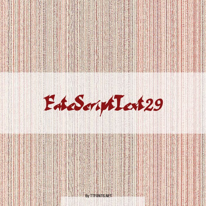 FateScriptText29 example
