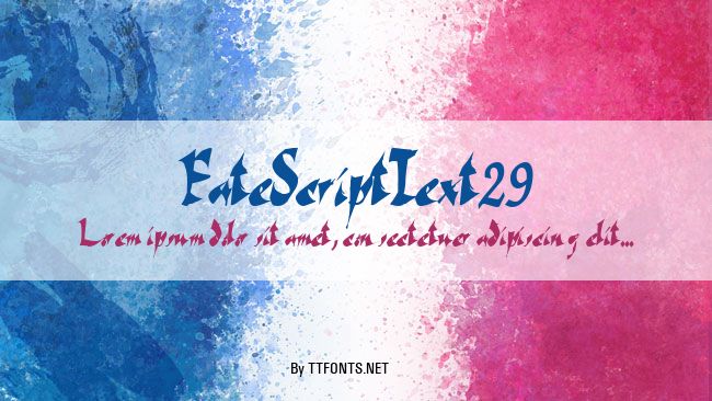 FateScriptText29 example