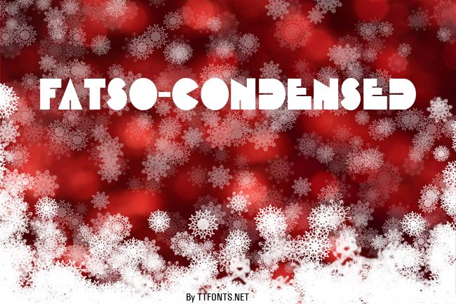Fatso-Condensed example