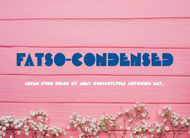 Fatso-Condensed example