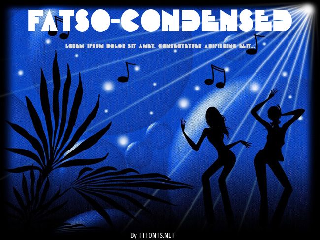 Fatso-Condensed example