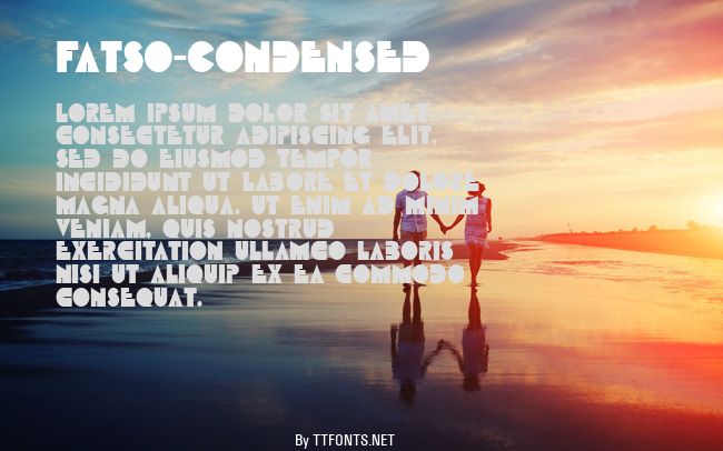 Fatso-Condensed example