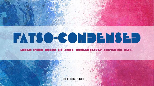 Fatso-Condensed example