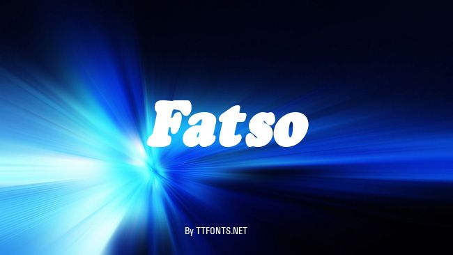 Fatso example