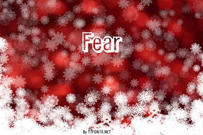 Fear example