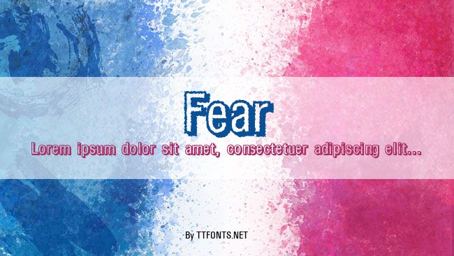 Fear example