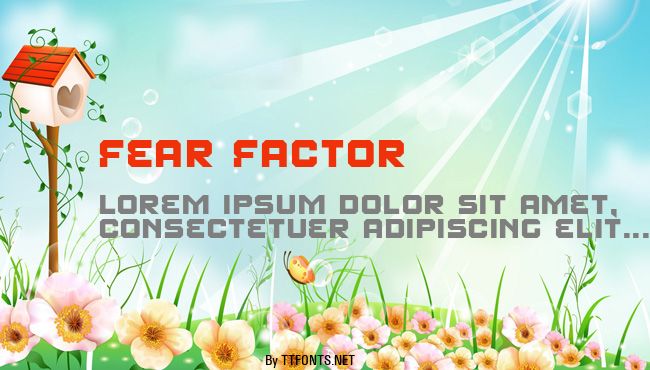 Fear Factor example