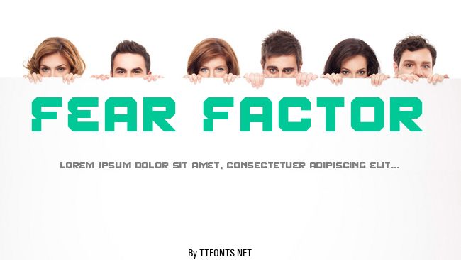 Fear Factor example