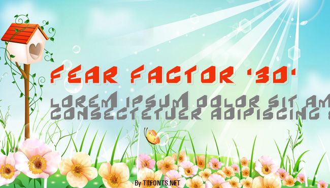 Fear Factor '3D' example