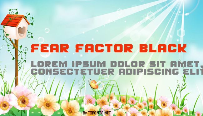Fear Factor Black example
