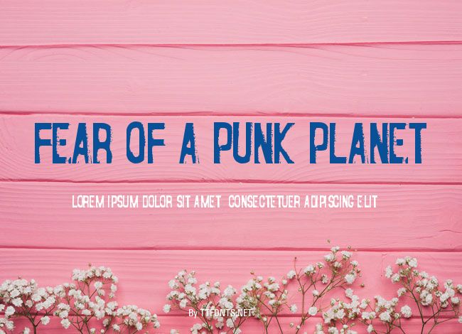 Fear of a Punk Planet example