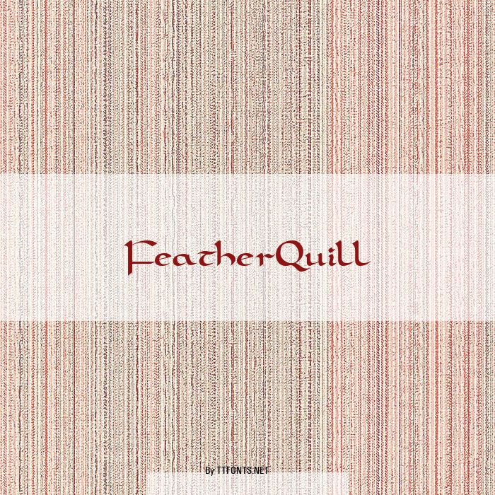 FeatherQuill example