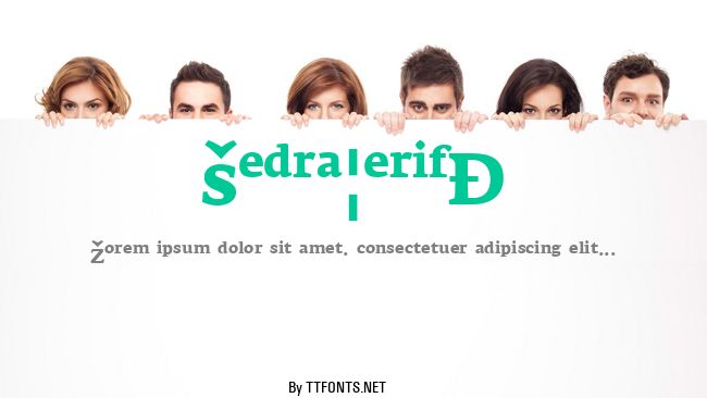 FedraSerifA example