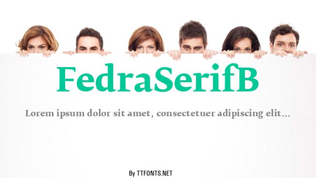 FedraSerifB example