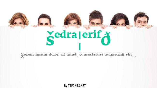 FedraSerifB example