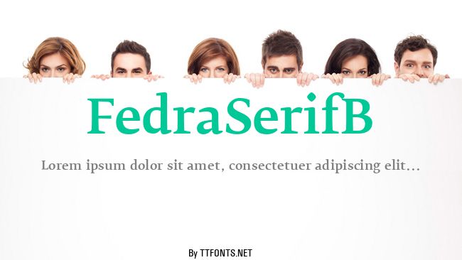 FedraSerifB example