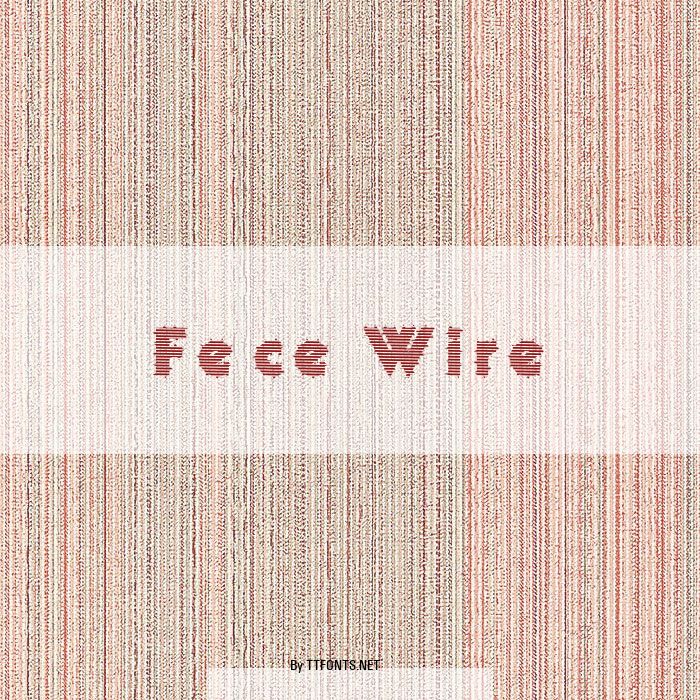Fence Wire example