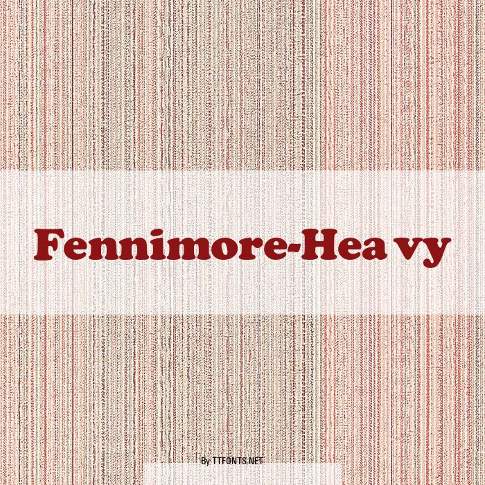 Fennimore-Heavy example