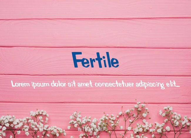 Fertile example