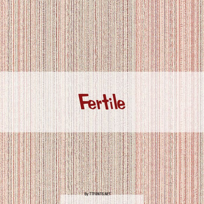 Fertile example