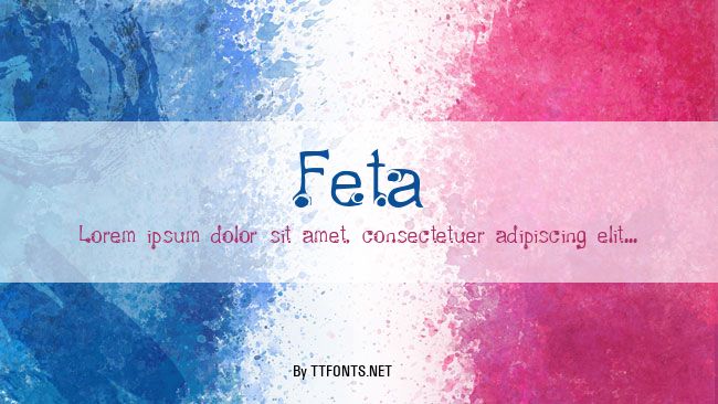 Feta example